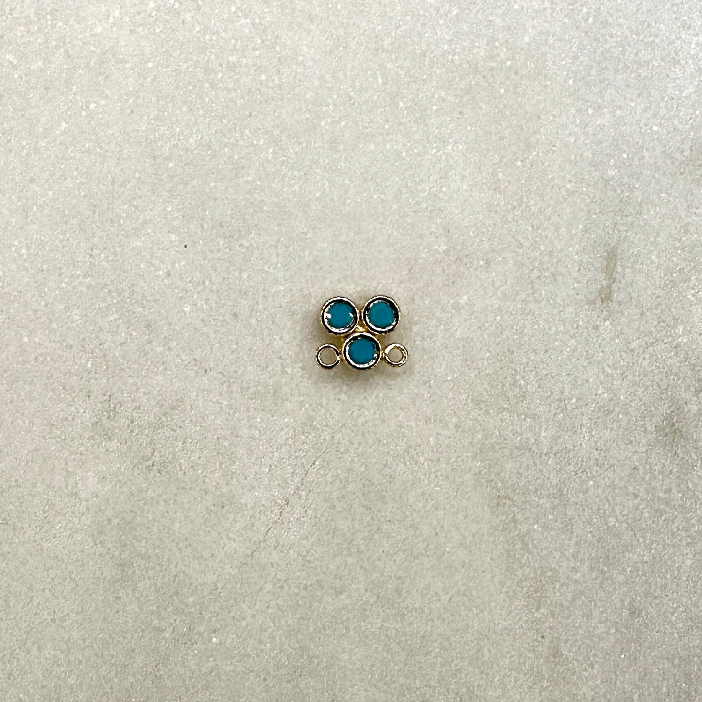 Connector Stone Triad Connector forEVER Permanent Jewelry Supplies