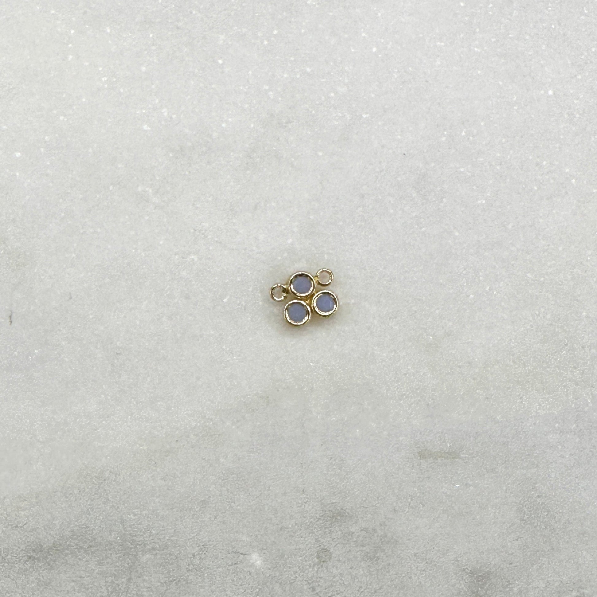 Connector Stone Triad Connector forEVER Permanent Jewelry Supplies