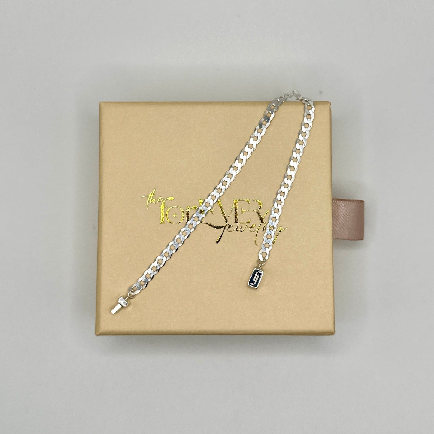 Bracelet 'The Original' forEVER Bracelet or Anklet | .925 Sterling Silver Round Lock The forEVER Jewelry