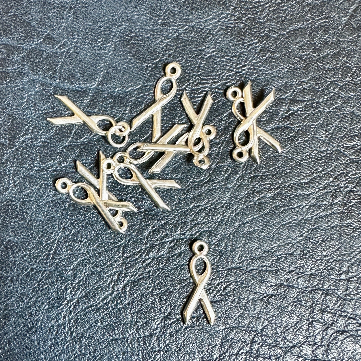 Sterling Silver Ribbon Pendant