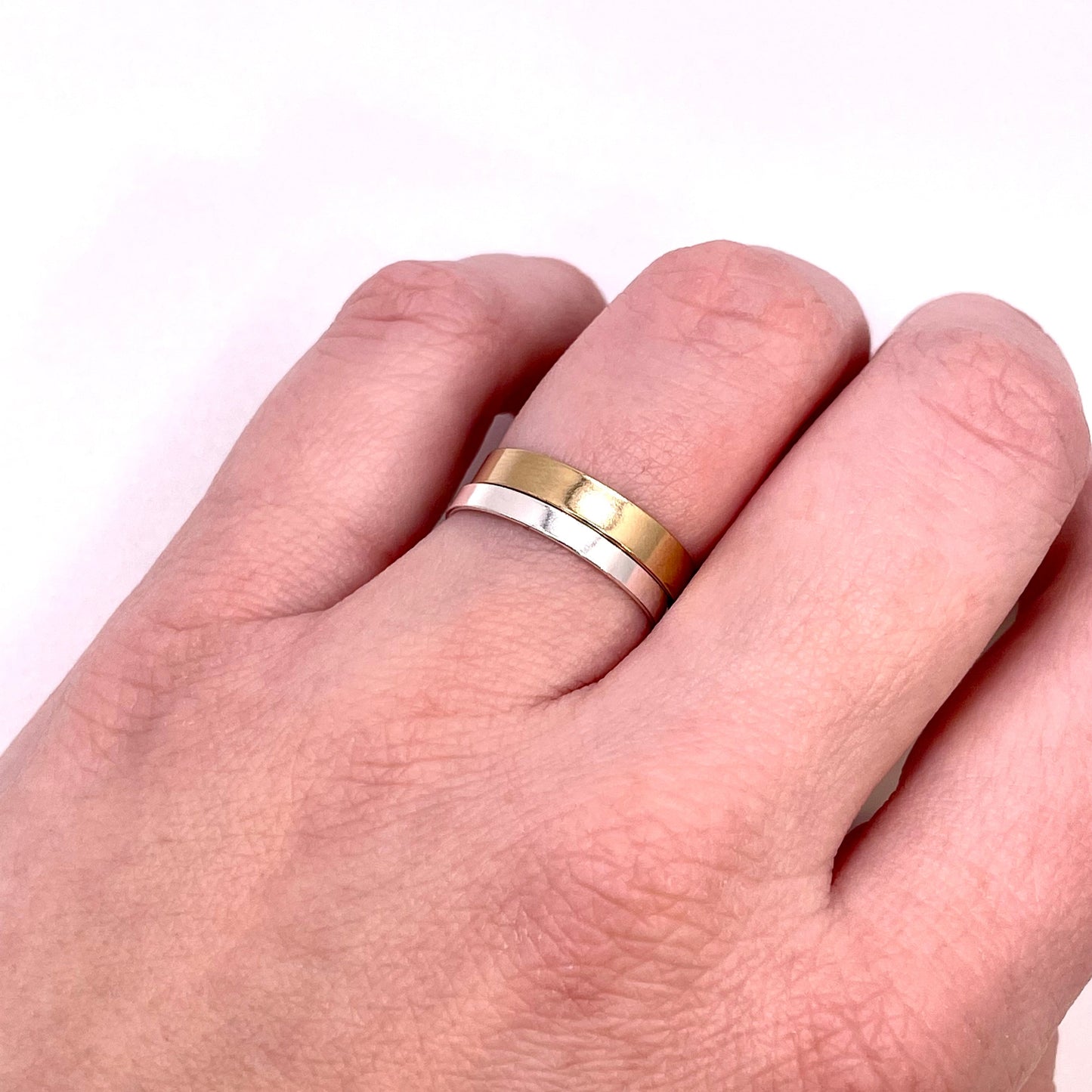 2.25mm Flat Band Stacking Ring .925 Sterling Silver