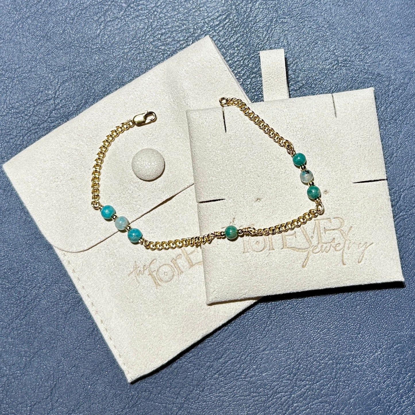 Amazonite Necklace, Bracelet & Earrings Set