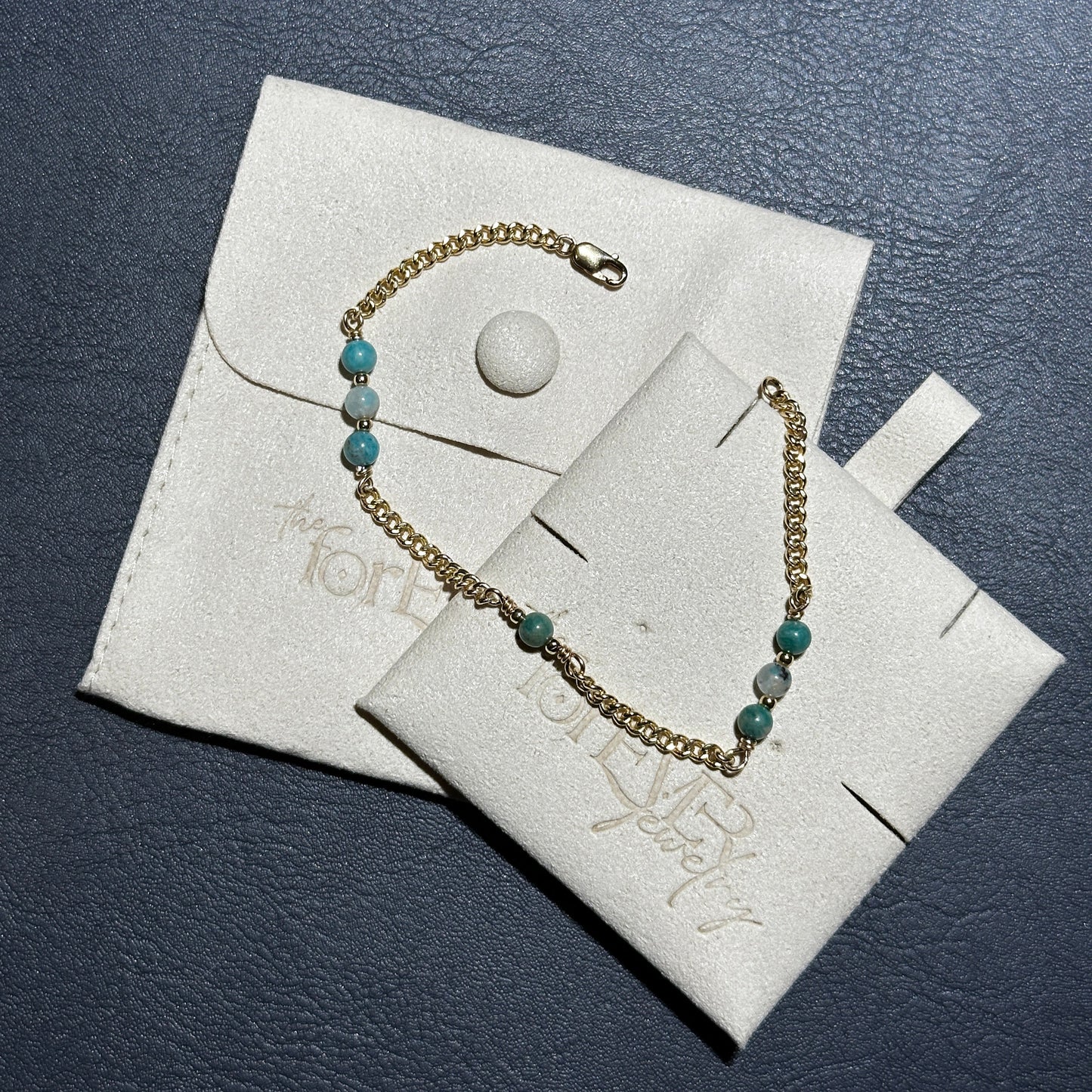 Amazonite Necklace, Bracelet & Earrings Set