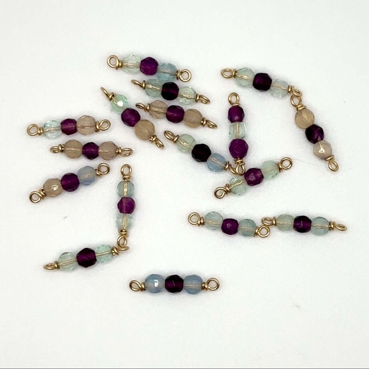 Handmade Fluorite Connectors