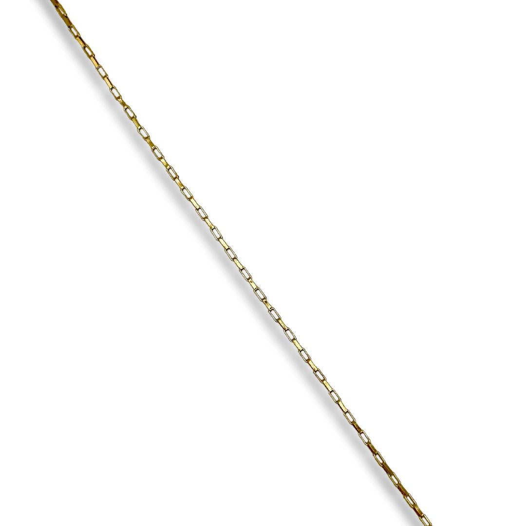 Chain 14k Gold Filled Elongated Box Chain by the Meter forEVER Permanent Jewelry Supplies