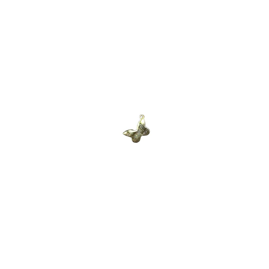 Connector 10k Solid Gold Butterfly Charm forEVER Permanent Jewelry Supplies