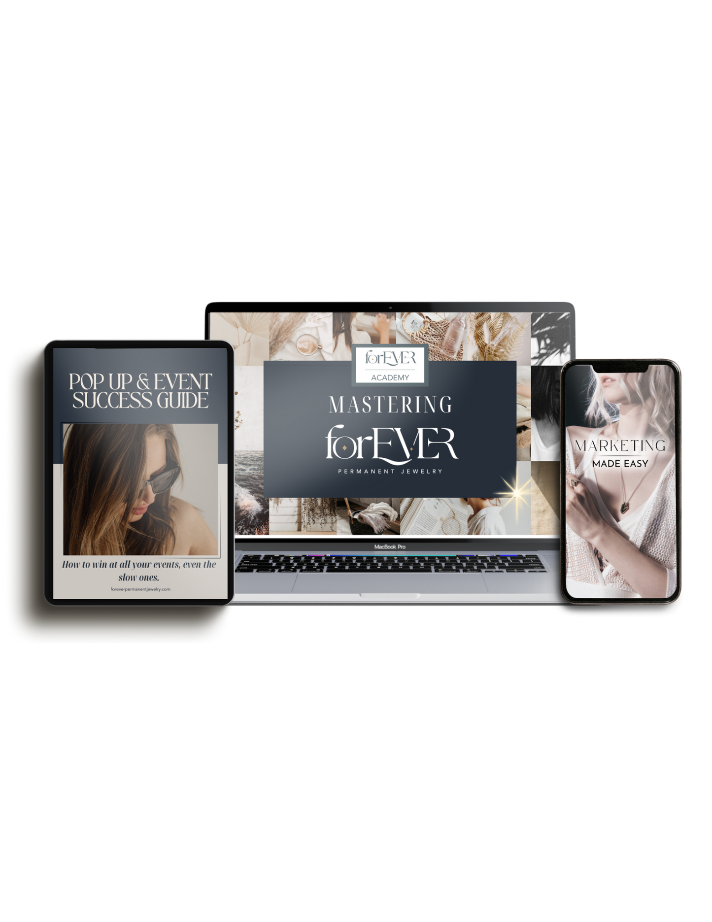 Mastering forEVER Permanent Jewelry - Training Course, Coaching & Marketing Portal