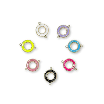 Connector Circle with Enamel forEVER Permanent Jewelry Supplies