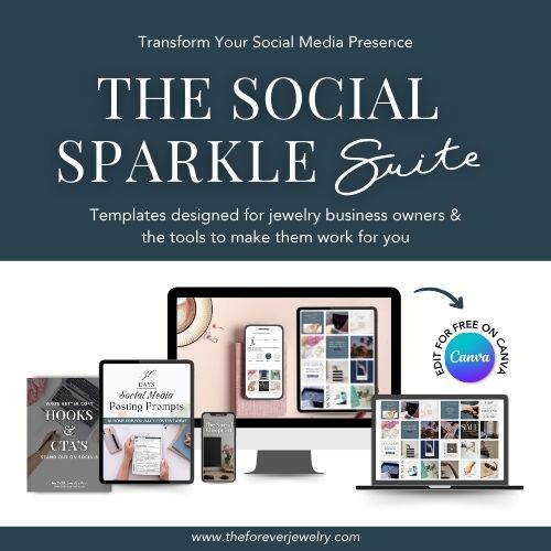 *Coming Soon* Social Sparkle Suite: Premium Social Media Templates for Jewelry Makers & Permanent Jewelry Artists