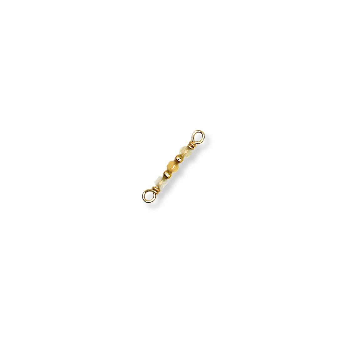 Premium Handmade Specialty Birthstone Connectors in 14k Gold Filled