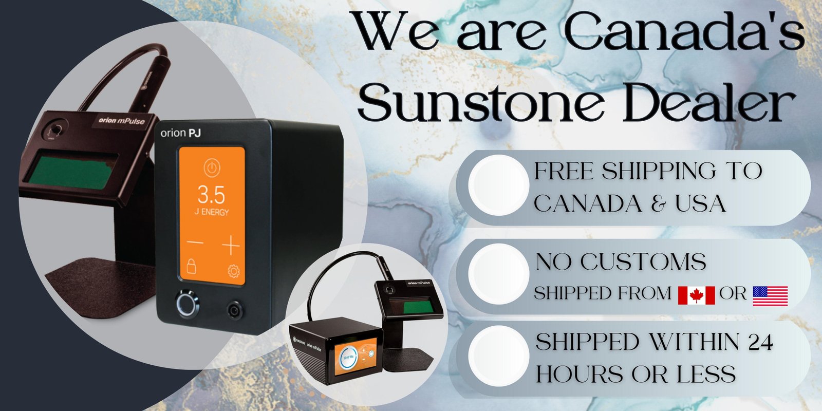 forEVER Permanent Jewelry are Canada's Sunstone dealer. We offer free shipping with no customs fee for Canada & USA, orders shipped within 24 hours or less.