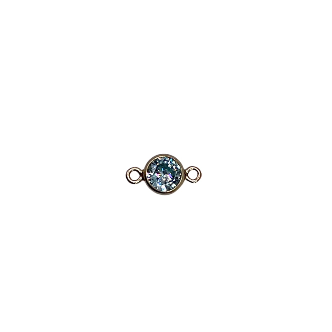 AAA Cubic Zirconia Birthstone Connector Packs