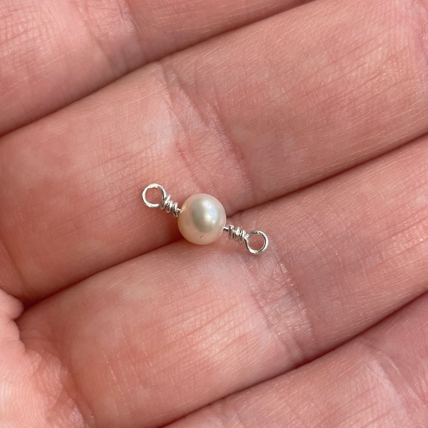 Handmade Pearl Connectors