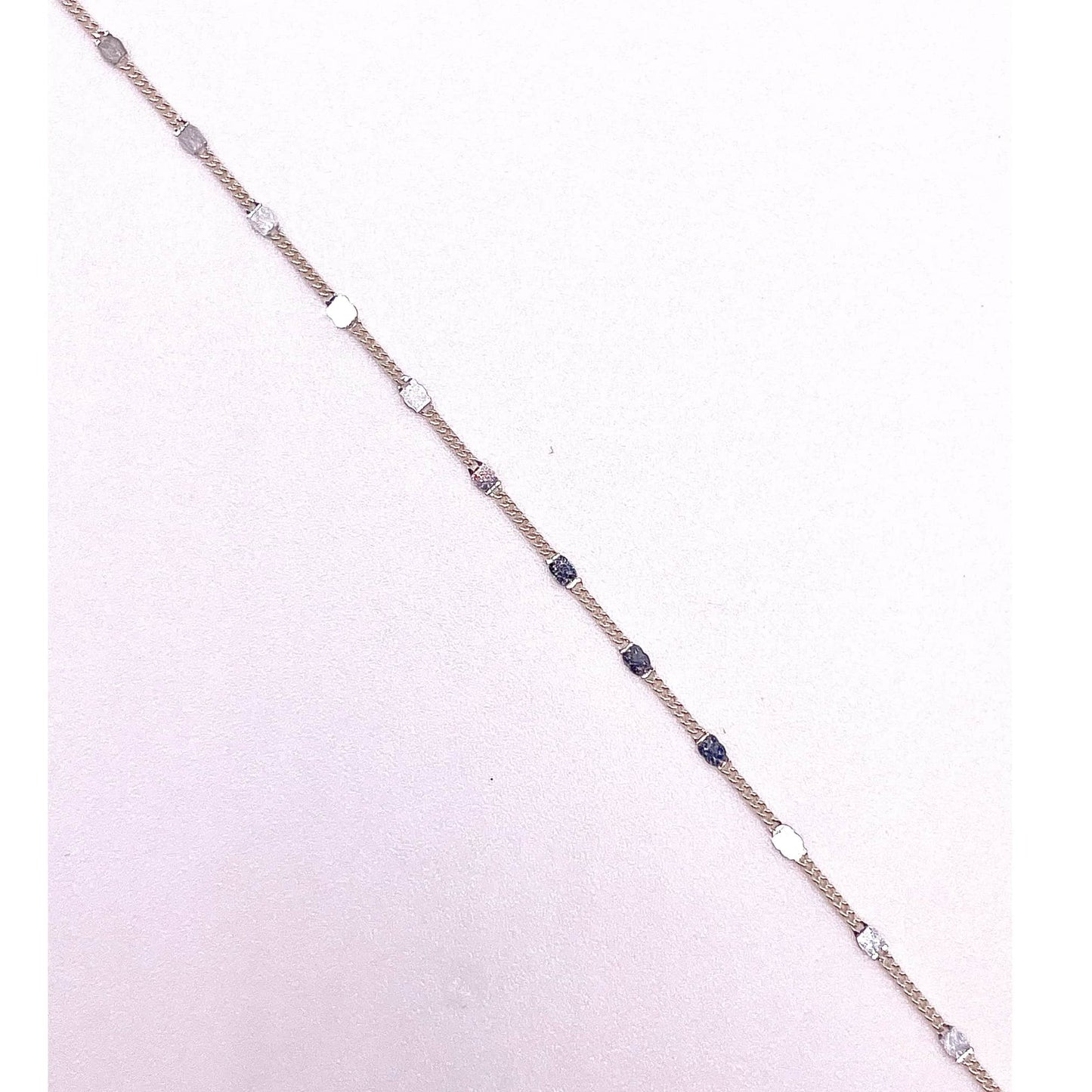 Sterling Silver Chain 925 Sterling Silver Spacer Chain by the Meter forEVER Permanent Jewelry Supplies