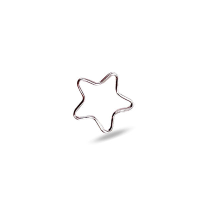 Sterling Silver Star Charms Moon, Star & Heart Jump Rings forEVER Permanent Jewelry Supplies