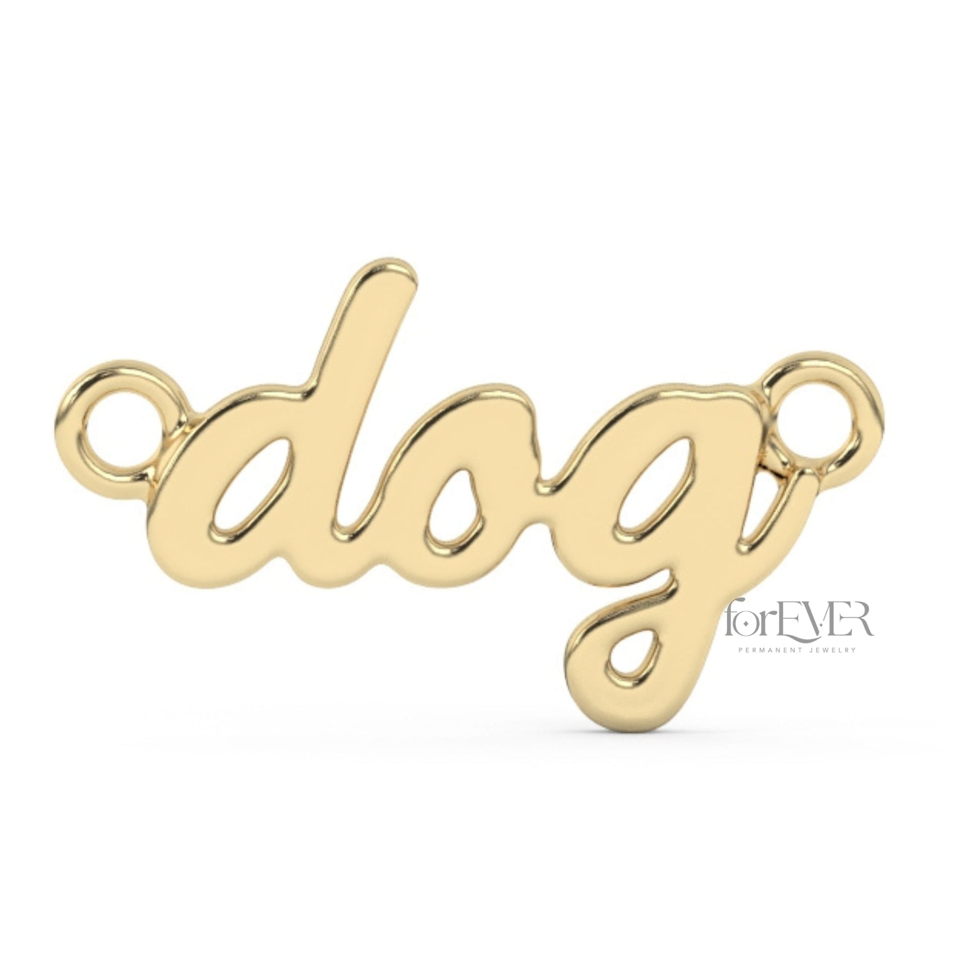 Default Title Connector 10k Solid Gold Dog Connector forEVER Permanent Jewelry Supplies