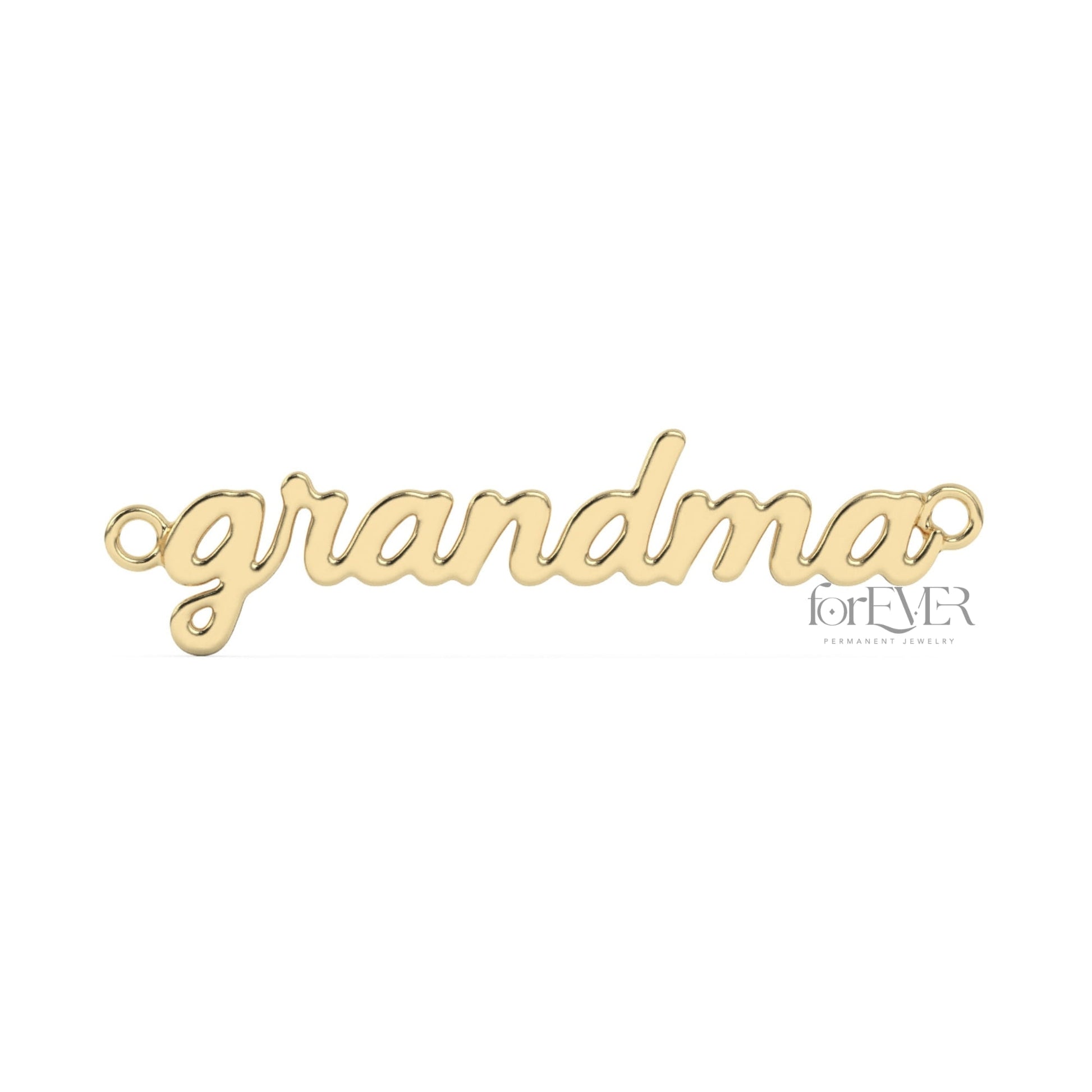 Default Title Connector 10k Solid Gold "Grandma" Connector forEVER Permanent Jewelry Supplies