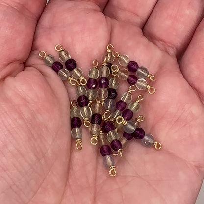 Handmade Fluorite Connectors